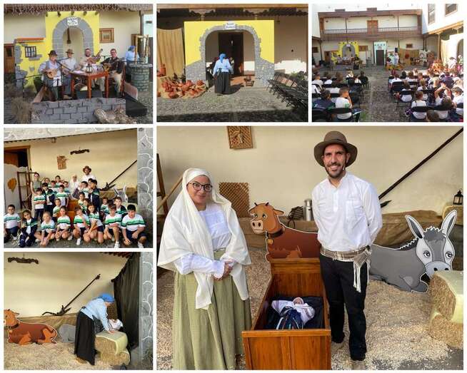 Momentos de la representación teatral/TA.